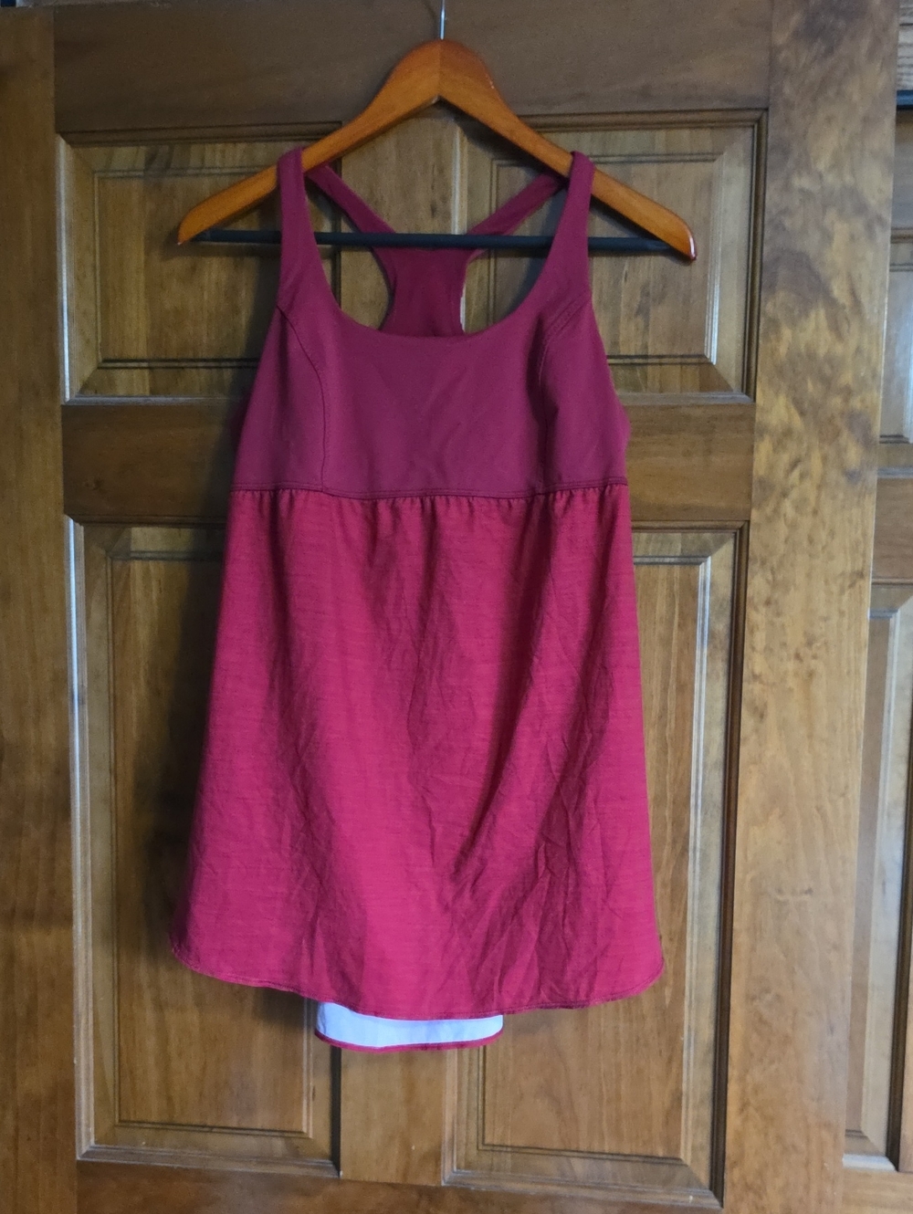 lululemon athletica Red Racerback Tank